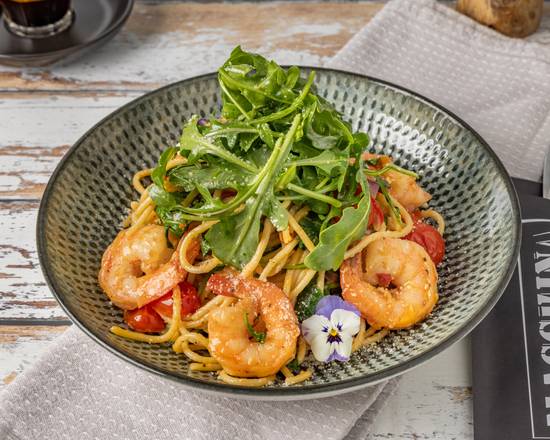 Chilli Prawn Spaghetti