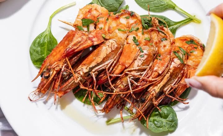 Chargrilled King Prawns (A)