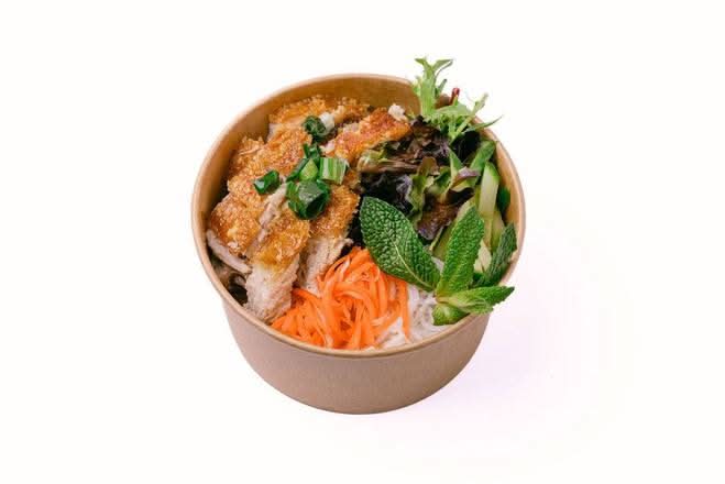 Crispy Pork Bun Bowl