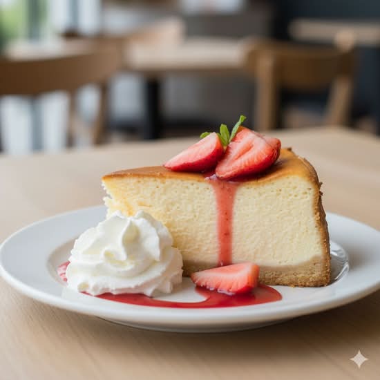 New York Baked Cheesecake TA