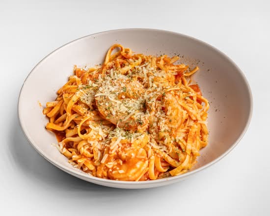 Garlic Prawn Pasta