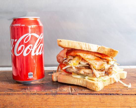 The Lot Steak Sandwich