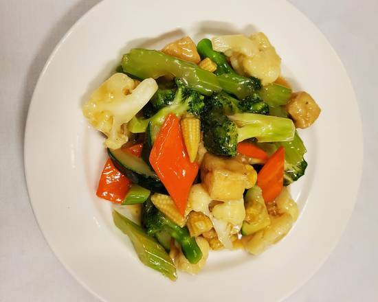 Mixed Vegetables with Bean Curd
