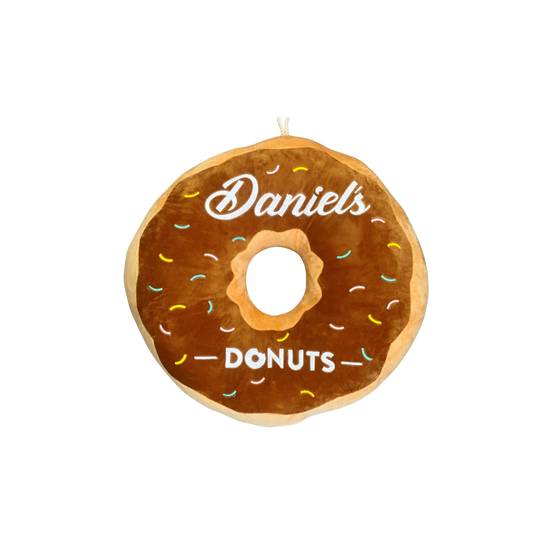Chocolate Donut Pillow