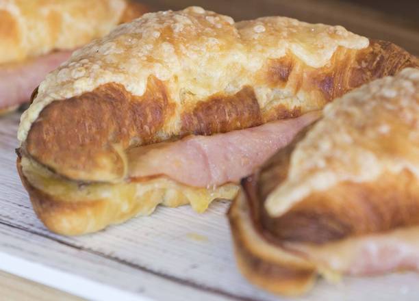 Toasted Ham + Cheese Croissant