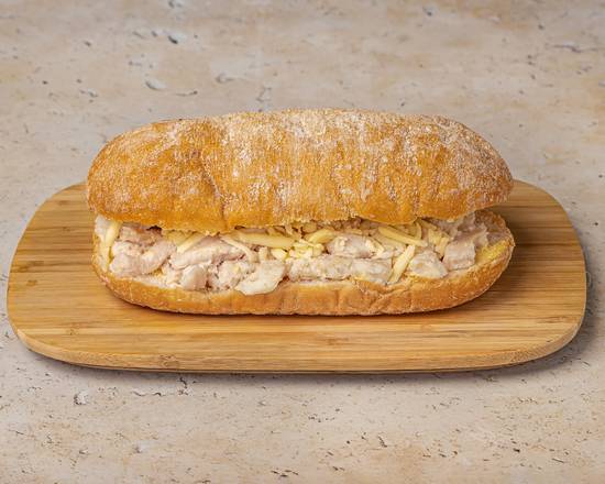 Toasted Chicken and Cheese Ciabatta