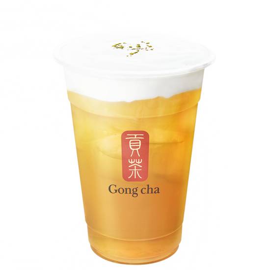 Milk Foam Green Tea