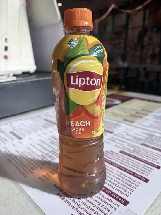 Lipton Peach ice tea (500ml）