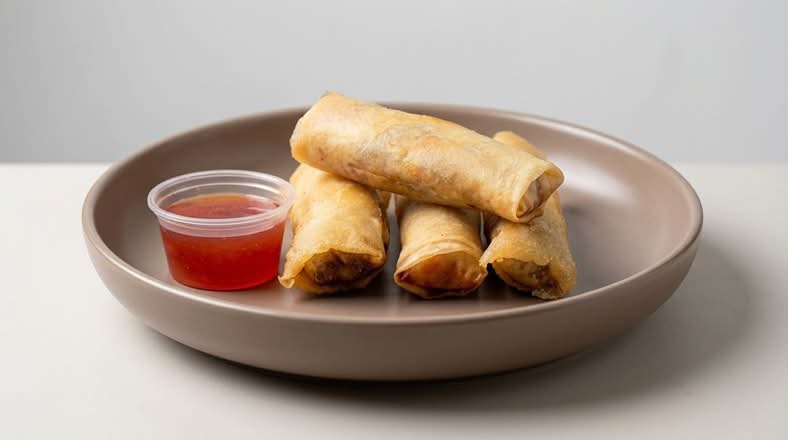 Vegetarian Spring Rolls (V)
