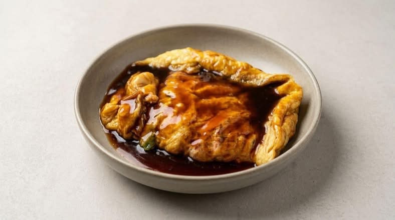 BBQ Pork Omelette