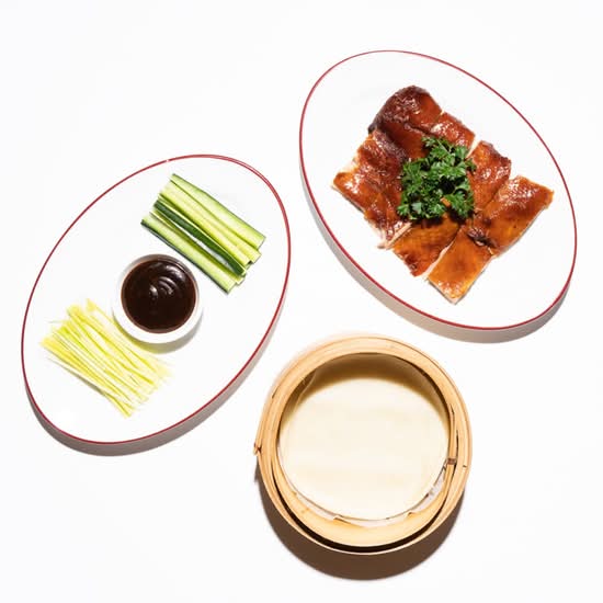 Peking Duck Pancakes