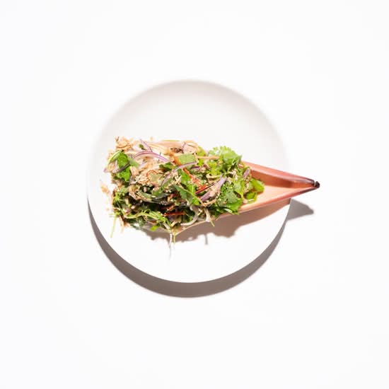 Banana Blossom Chicken Salad