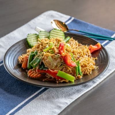 Stir-Fried Egg Noodle