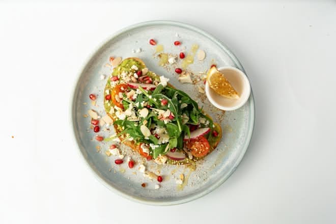 Spiced Smashed Avo