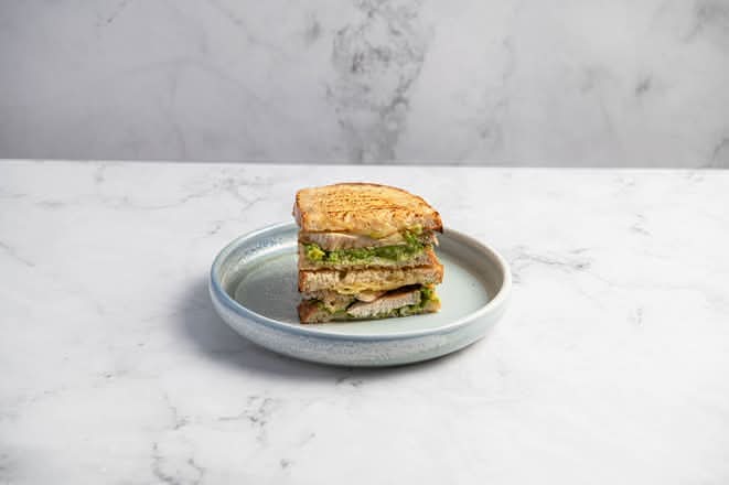 Chicken, Cheese and Avocado on Sourdough