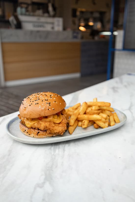 Southern Fried Chicken Burger