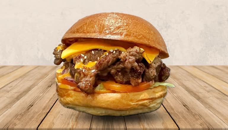 Bulgogi BBQ Beef Burger