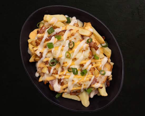 Chicken and Bacon Loaded Fries 3570KJ