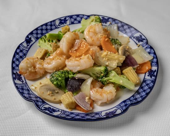 King Prawn with Garlic Sauce