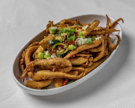 Salt and Chilli Pepper Squid Tentacles