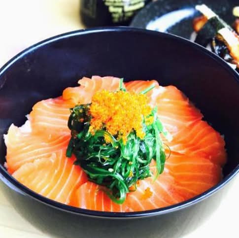 Raw Salmon Don