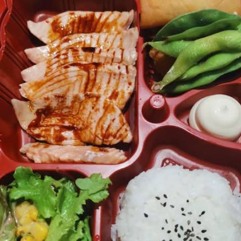 Seared Salmon Bento