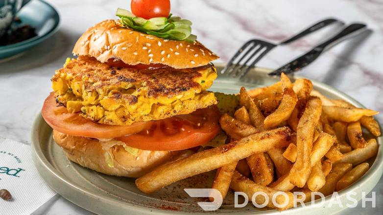 Veggie Burger (V)