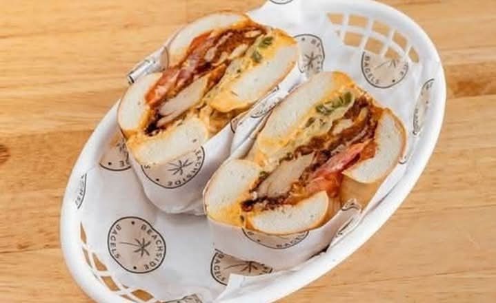 Fried Chicken Bagel