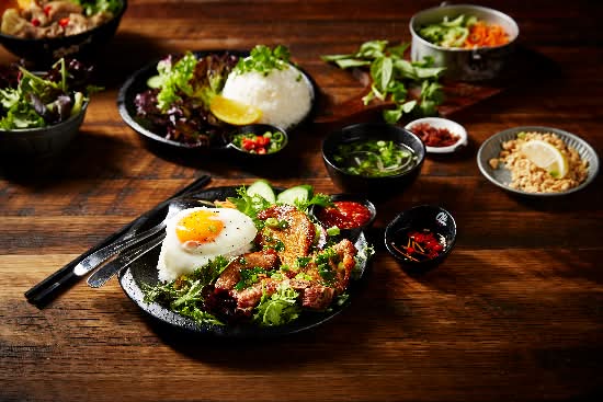 Grilled Pork Chop Rice Dish
