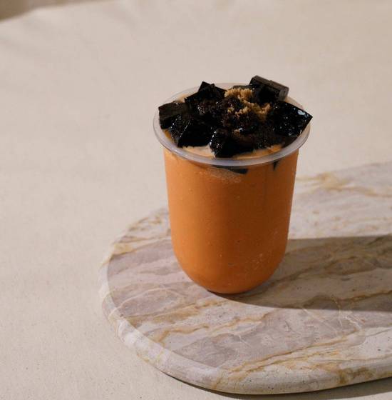 Grass Jelly Chathai