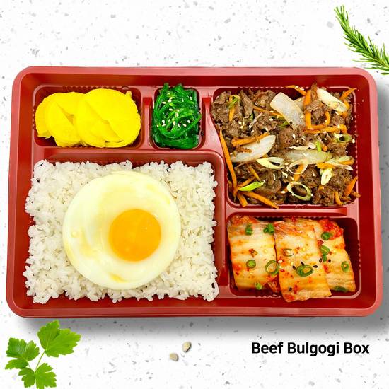 Beef Bulgogi Bento