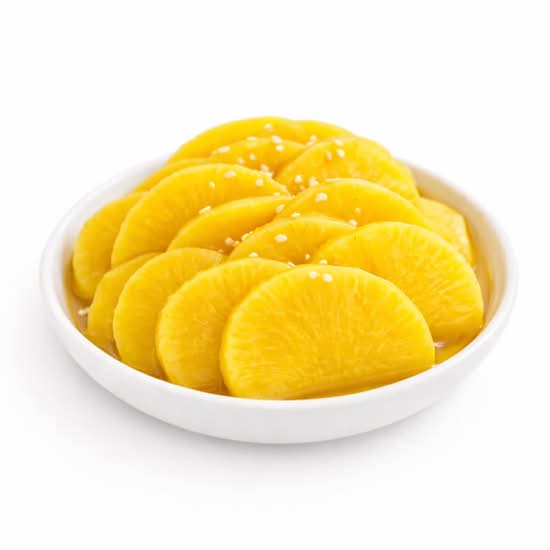 K- Yellow pickled radish