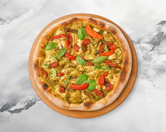 Pesto Chicken Pizza