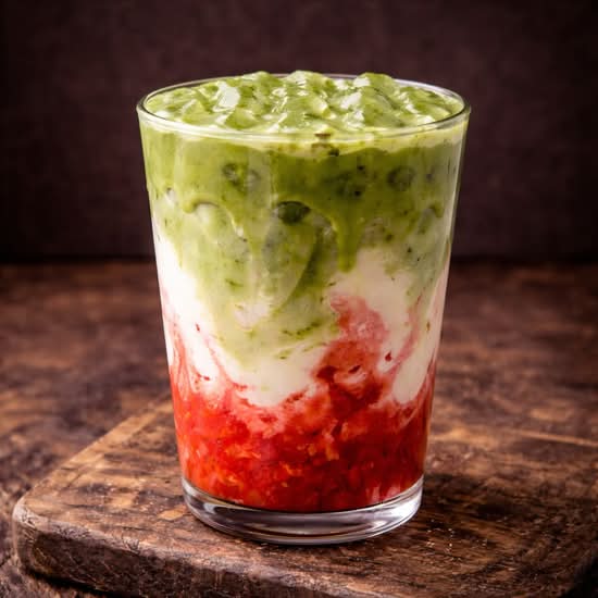 Iced Strawberry Matcha