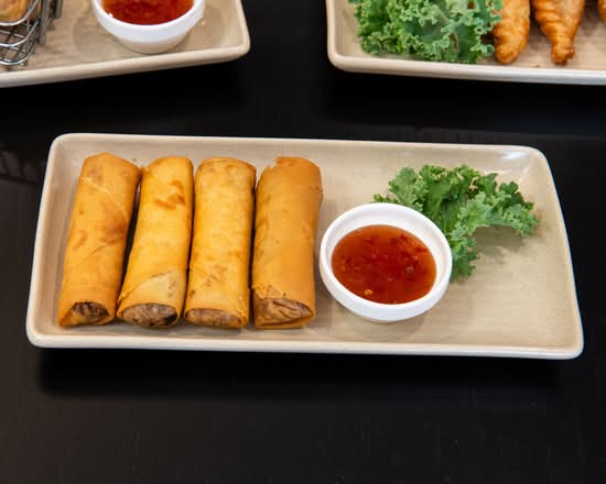 Chicken and Shrimp Spring Roll