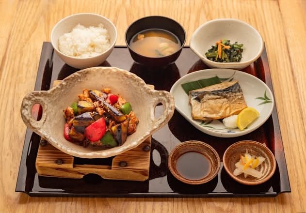 Nasu Miso and Saba Shio-yaki Teishoku-(I)