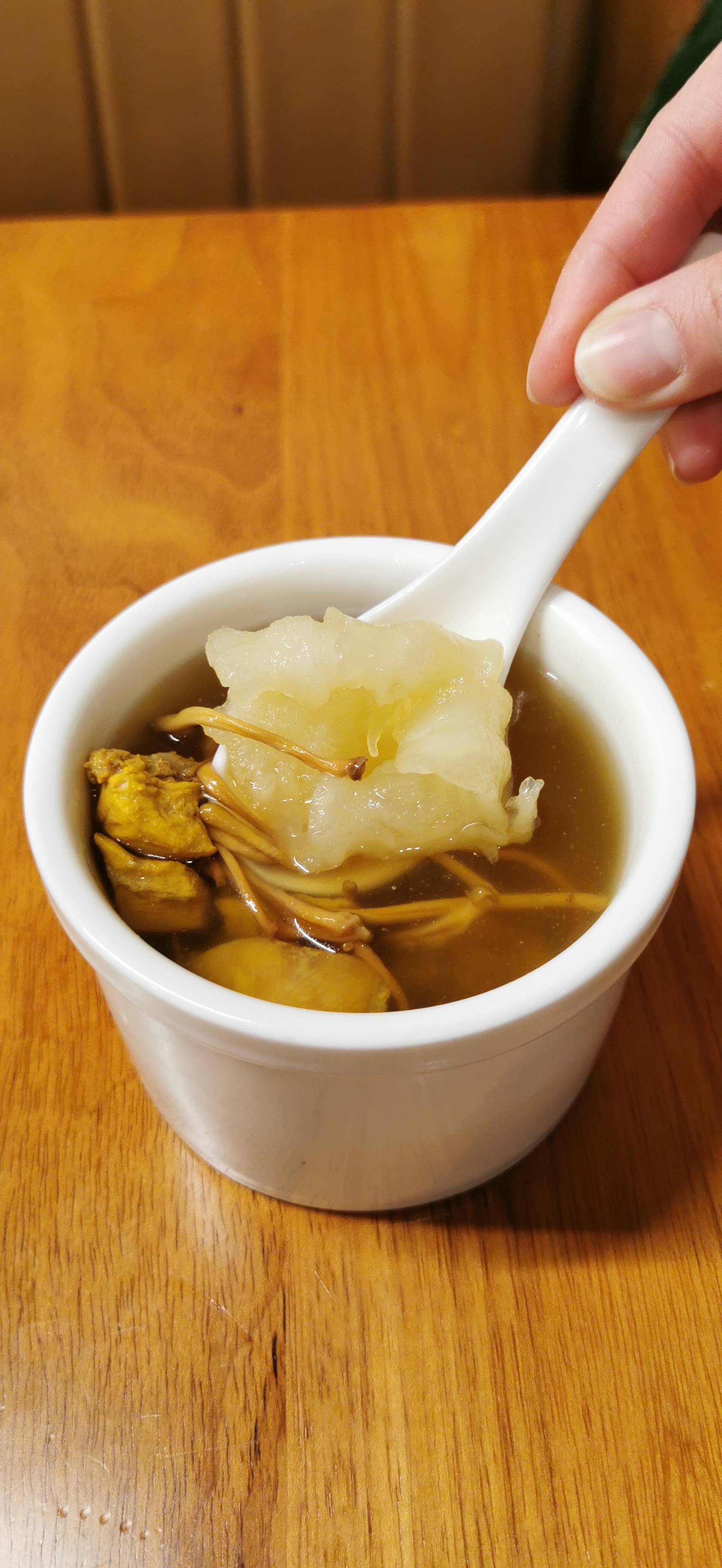 Cordyceps Flower Fish Maw Chicken Soup