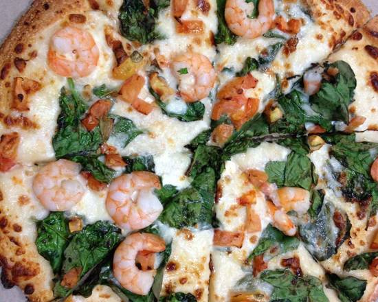 Garlic Prawn Pizza