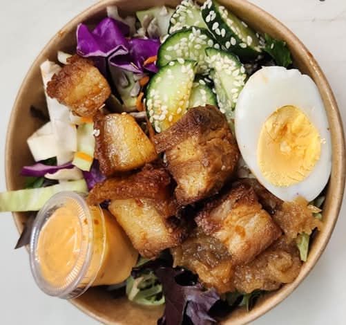 Crispy Pork Nourish Bowl