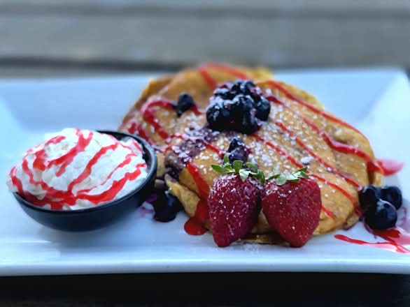 Pancakes with Berries