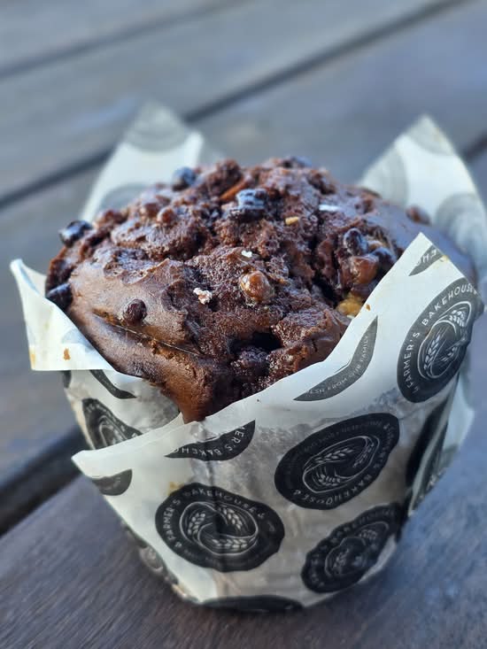 Triple Chocolate Muffin
