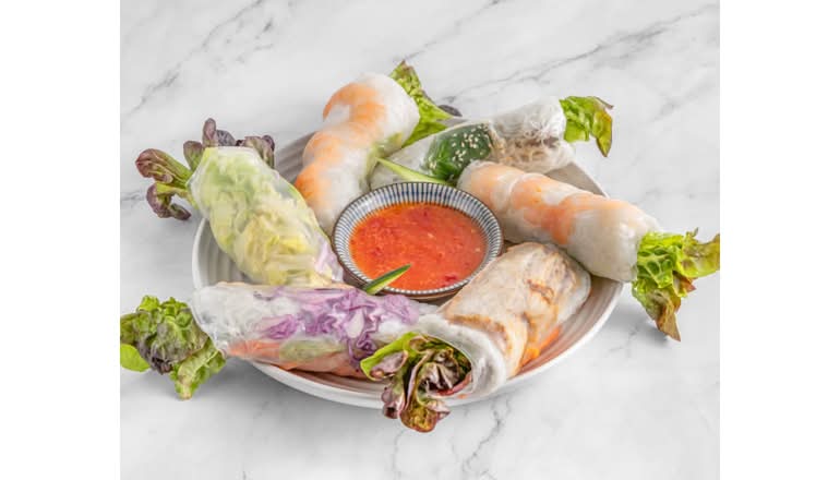 Chicken Rice Paper Roll