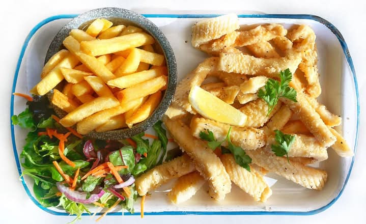 Lemon Pepper Calamari