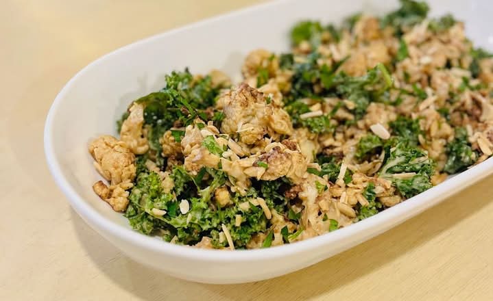 Roasted Cauliflower Salad