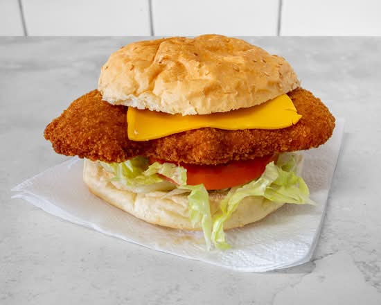 Chicken Schnitzel Burger
