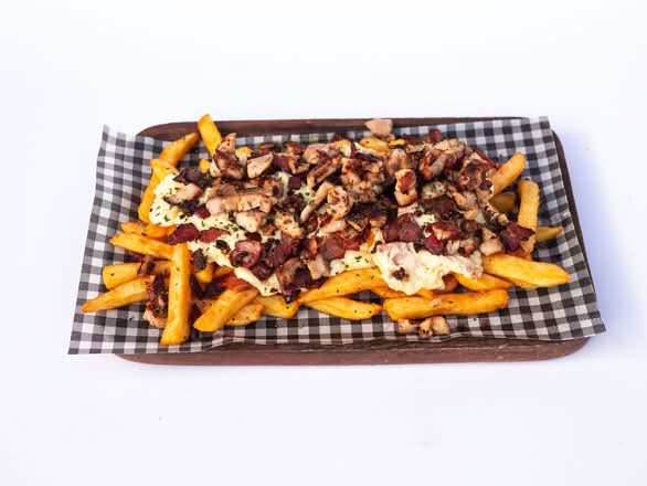 Chicken and Bacon Cob Loaded Fries