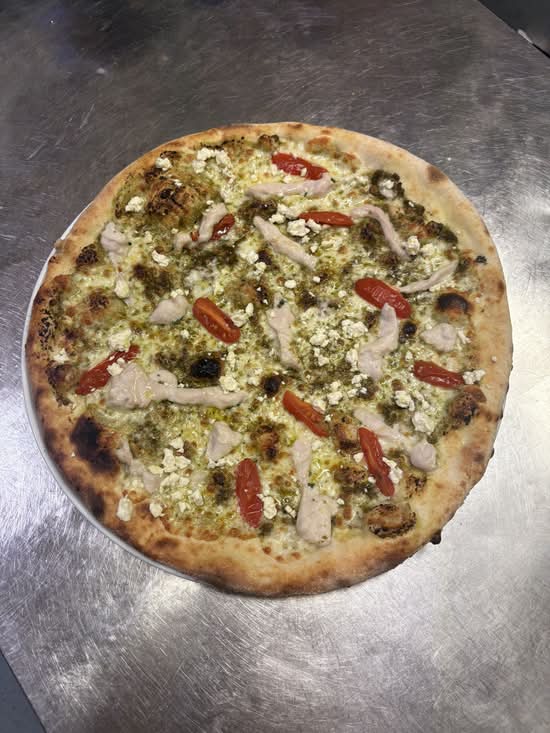 Chicken Pesto Pizza