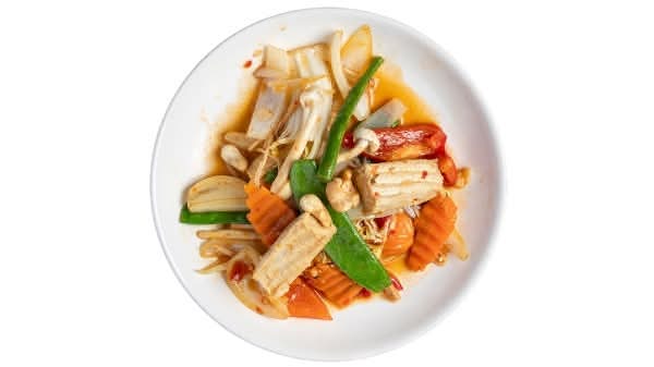 Cashew Nuts with Tofu and Rice (VG)