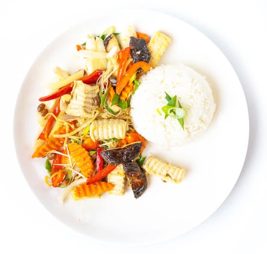 Stir Fried Ginger and Rice (VG)