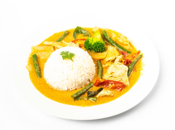 Red Curry and Rice